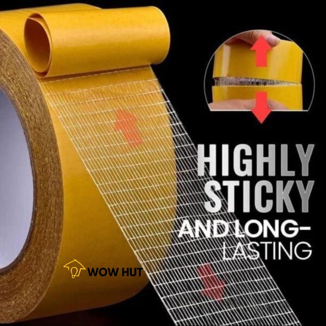 Double Sided Super Strong Mesh Grid Tape