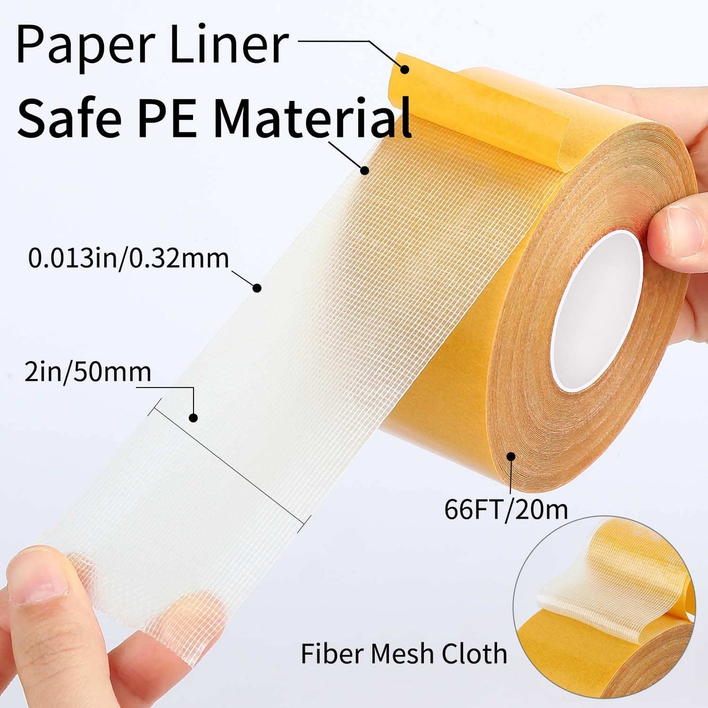 Double Sided Super Strong Mesh Grid Tape