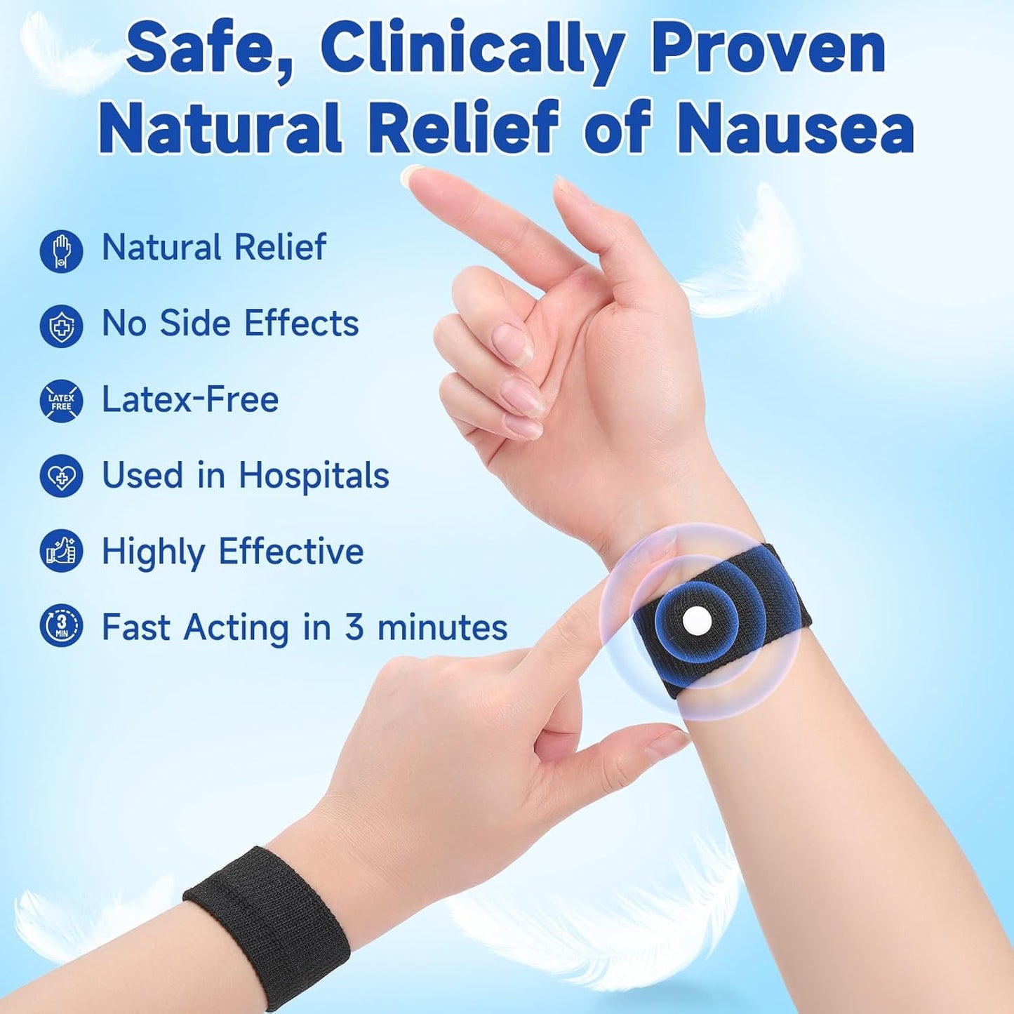 Safe Trip™ Vomiting & Motion Sickness Band