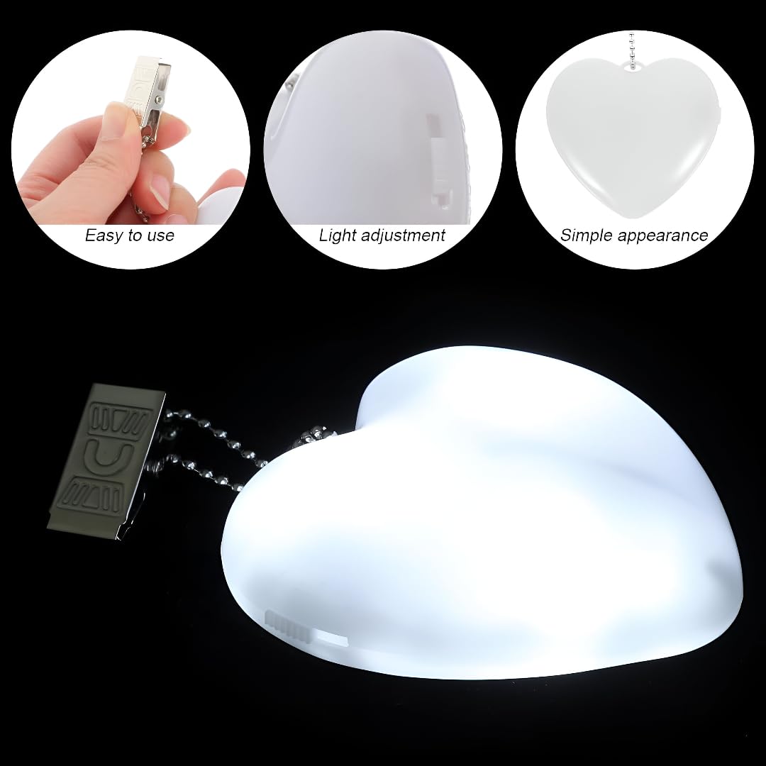 Sensor Heart Shape Purse Light